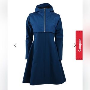 Blaest 2-in-1 Rain Coat Vest MADRID Blue